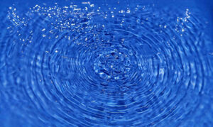 circular water ripples