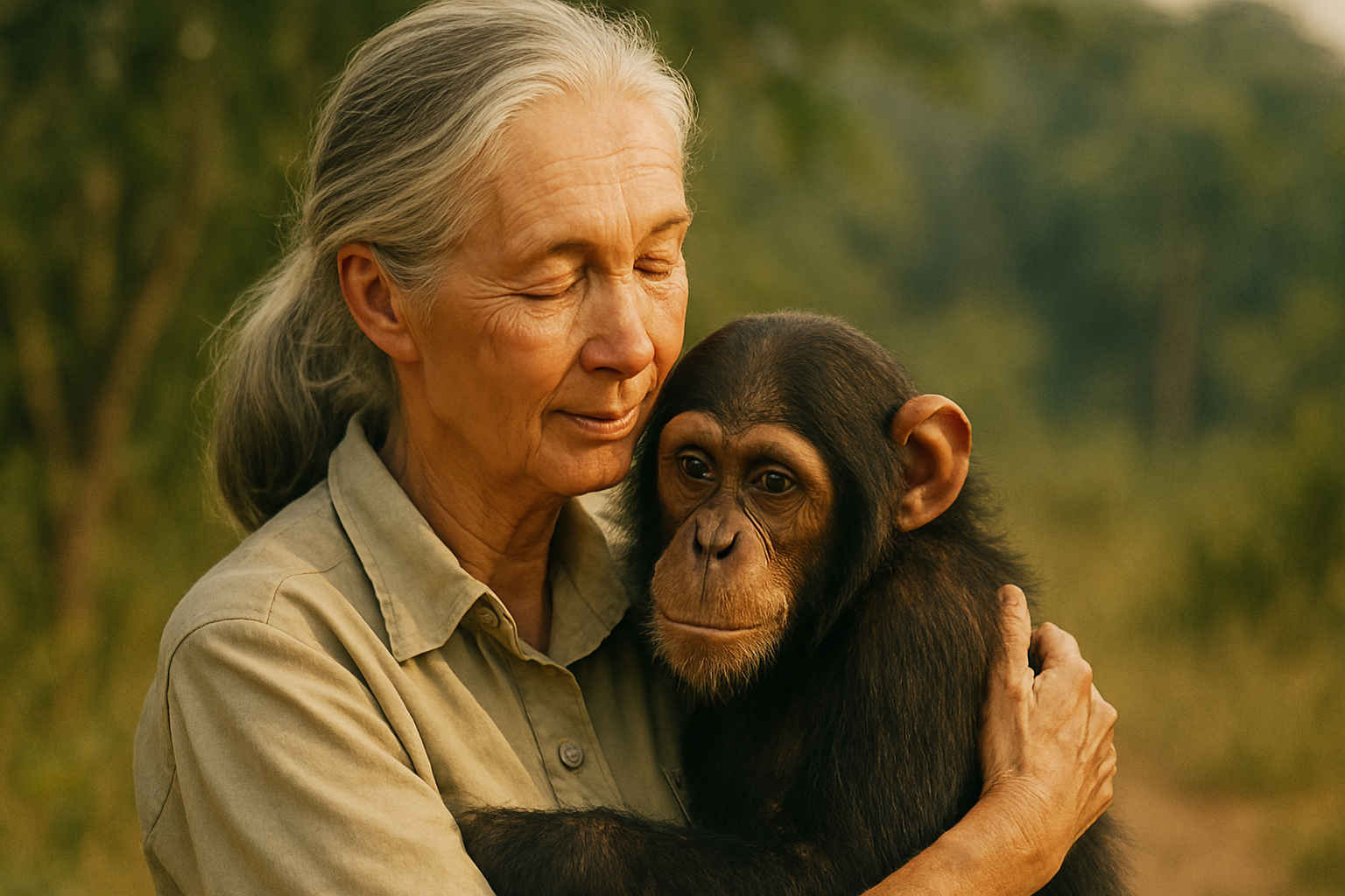 숲을 꿈꾼 소녀, 제인 구달(Jane Goodall) - egaldudu