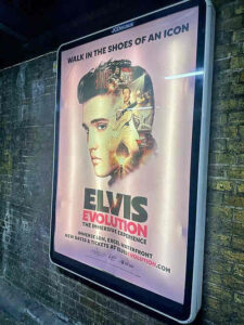Elvis Evolution 광고