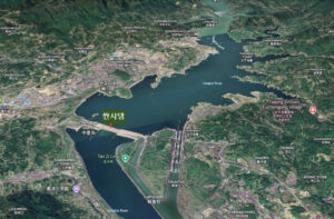 싼샤댐 위치 지도