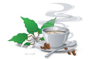 향기나는 커피 한 잔