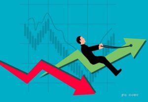 말타듯 차트를 타고 날아가는 사람