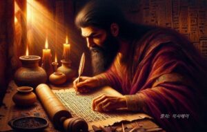 중세의 필사 이미지