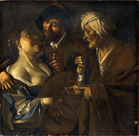 The Procuress forgery by Han van Meegeren