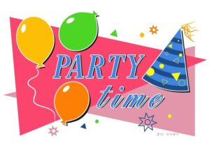 파티 헬륨 풍선 이미지