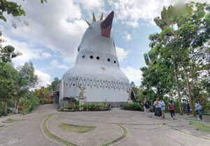 구글어스로 본 닭 교회의 모습