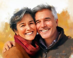 남매처럼 보이는 커플 많은 닮은 이미지 