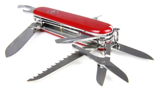 전형적인 스위스 아미 나이프