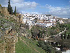 구시가지 성벽에서 바라본 신시가지