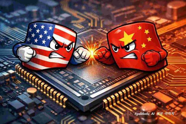미국과 중국의 테크전쟁 이미지