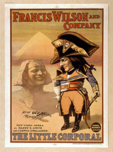 미국 코믹 오페라 작은 하사의 포스터