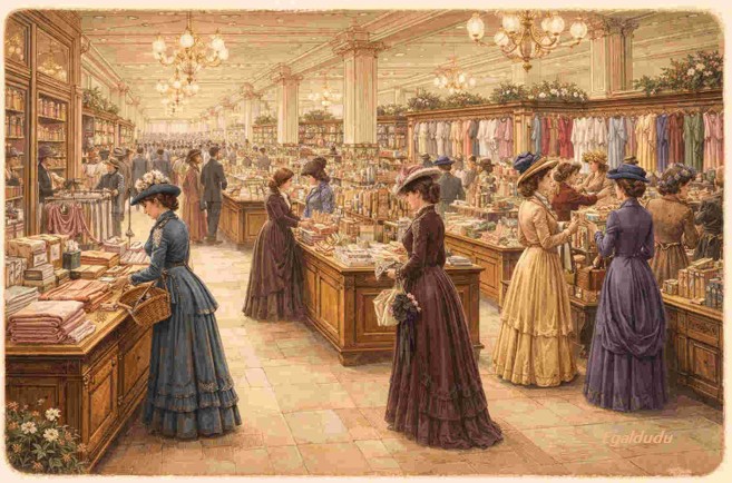 19세기 백화점 풍경