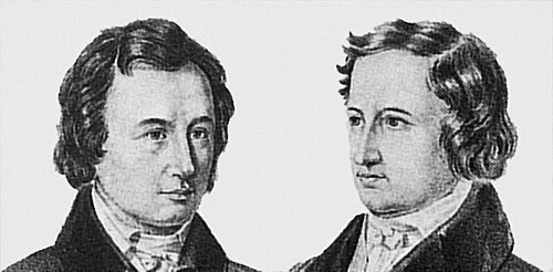 그림 형제의 초상화