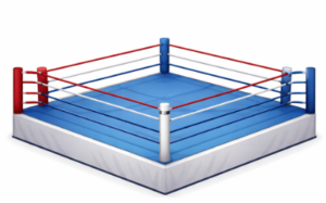 사각형의 네 줄 링