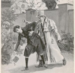 피습 당하는 카스파 하우저