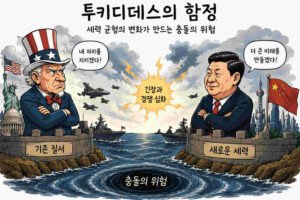 투기디데스의 함정을 묘사한 캐리커처