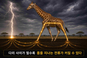지면전류를 설명하는 그림
