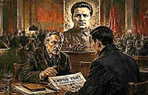 키로프의 암상을 상징하는 그림