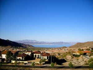 볼더시티(Boulder City)에 조성된 주거단지 일부